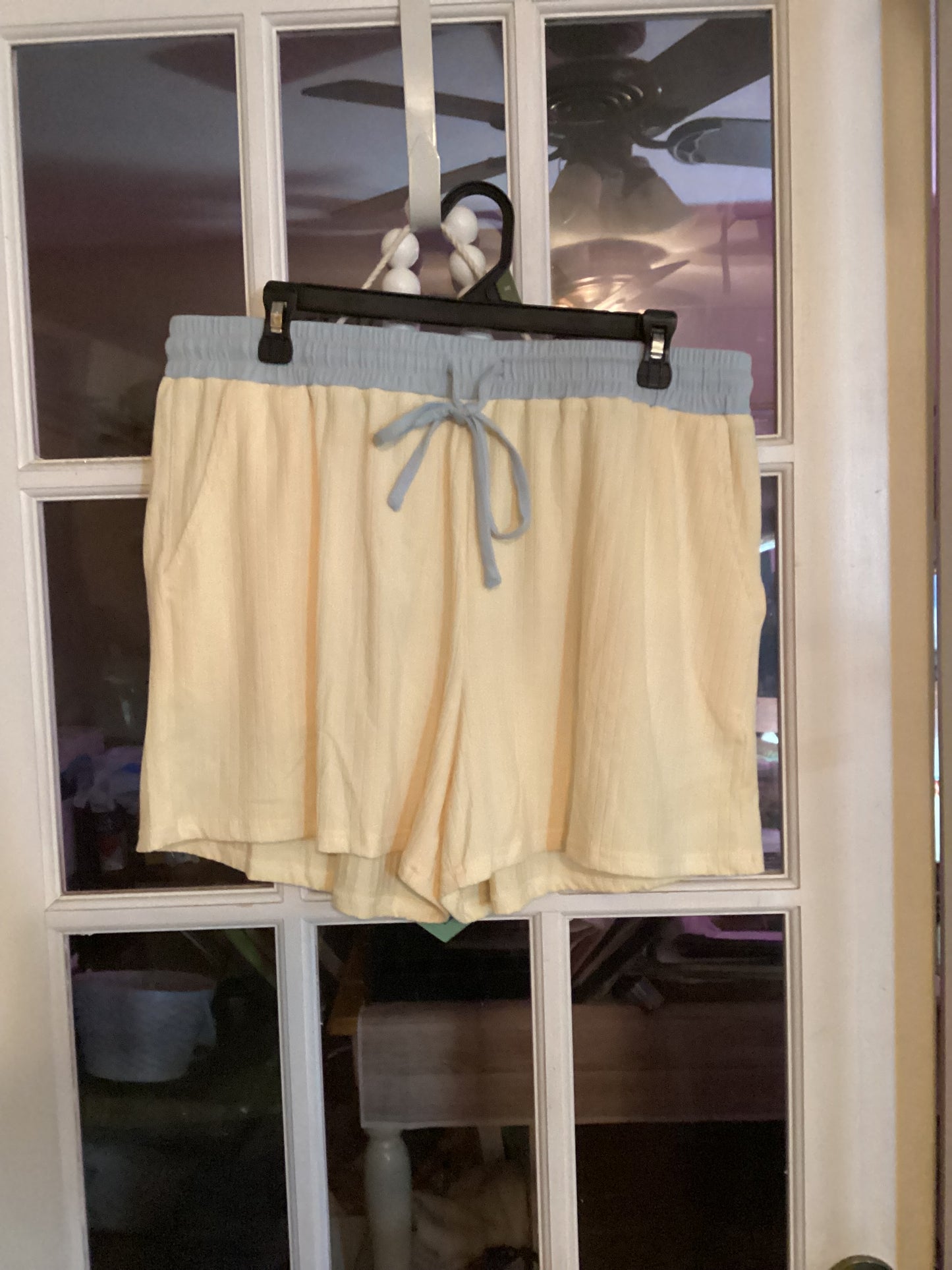 Yellow Cream Two Piece Set