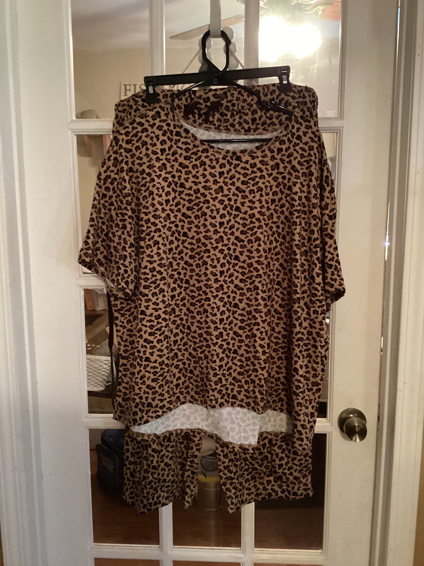 Leopard Print Casual Set