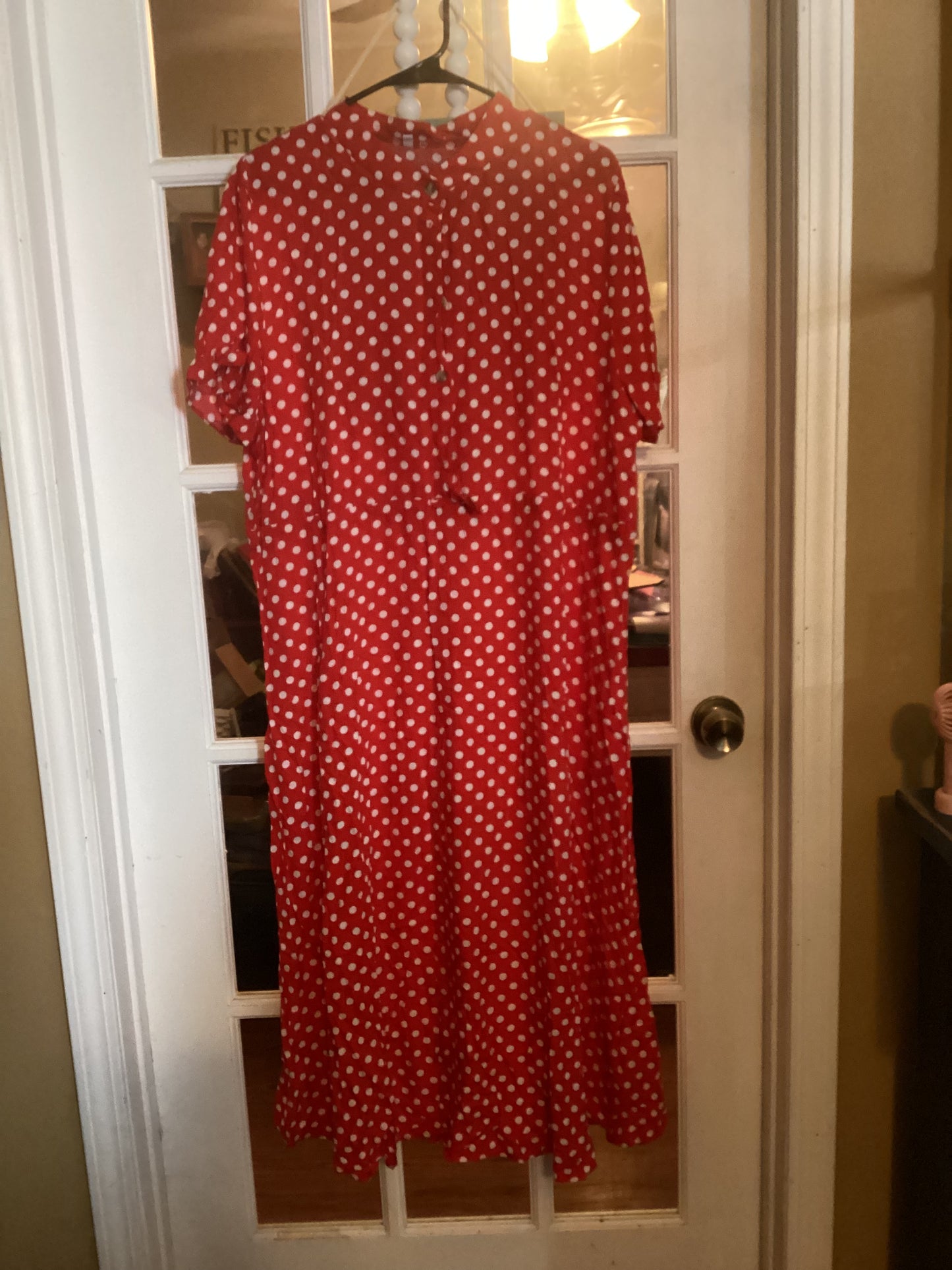 Patriotic Polka Dot Dress