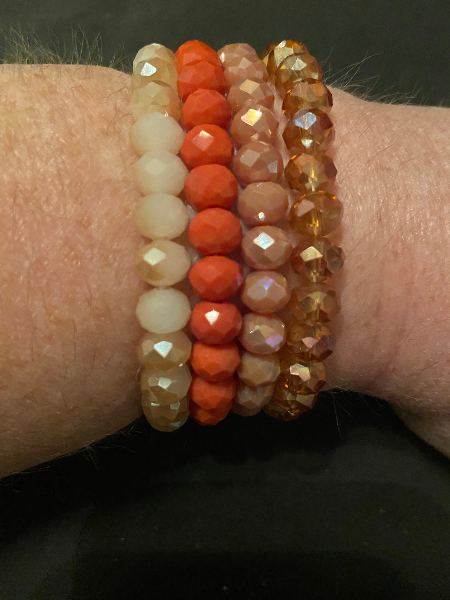 Pumpkin Spice Bracelet Set